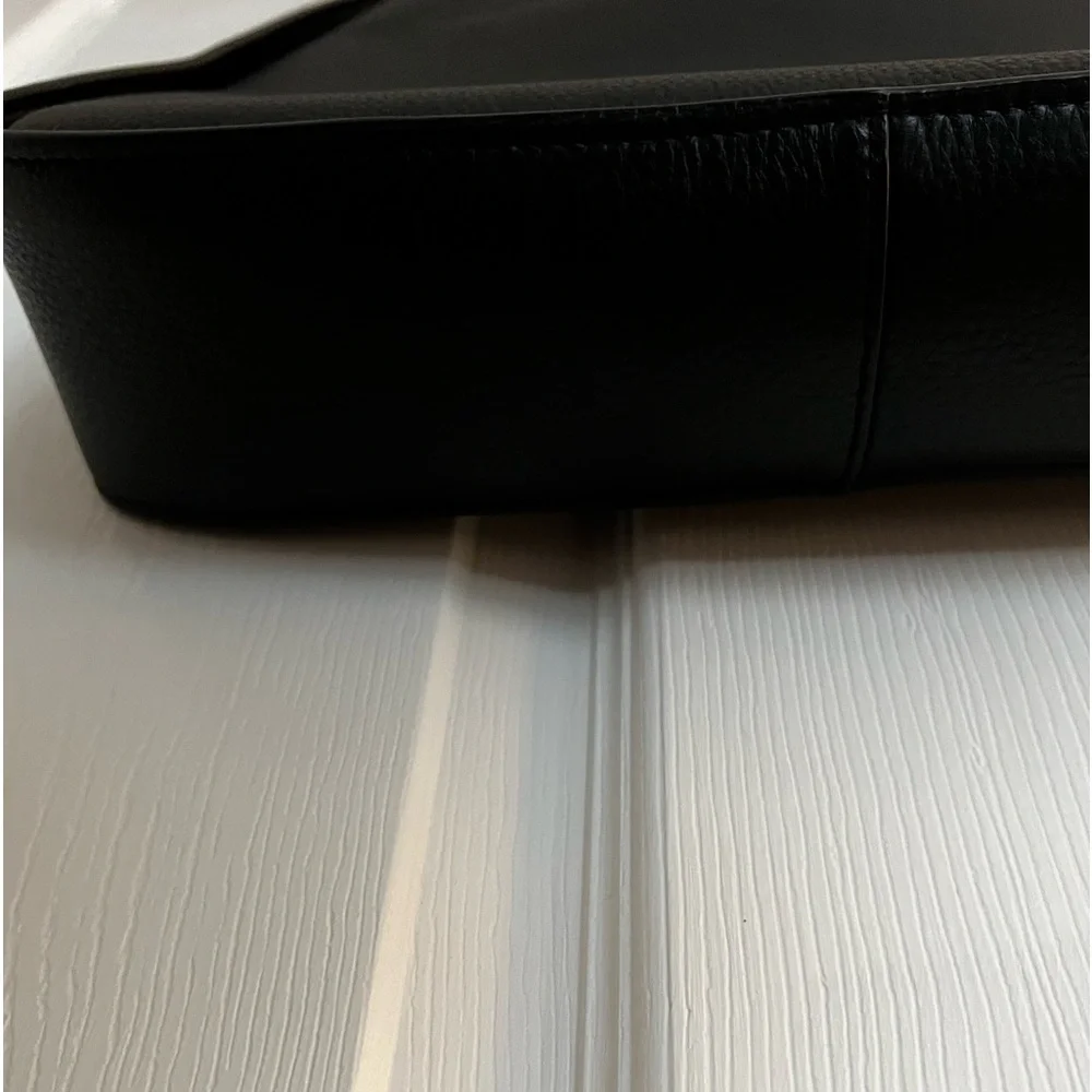 Tori Burch Black Leather Miller Bag - Picture 8 of 10